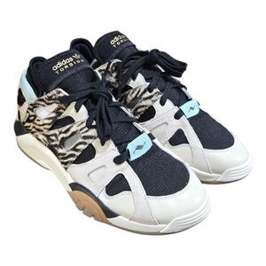 Adidas Torsion Dimension Low Sneakers Animal Print Mens Size 9 SAMPLE